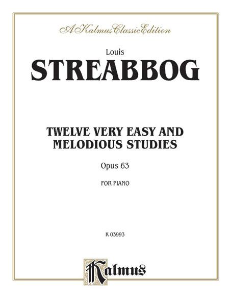 Twelve Very Easy and Melodious Studies, Op. 63